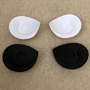 2 pair new in pack, New teardrop bra inserts, push-up, nipple cover, waterproof